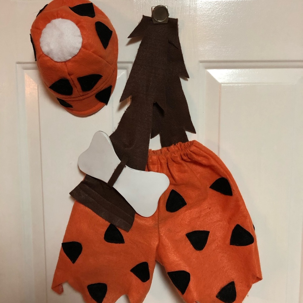 Flinstones Bam Bam toddler costume